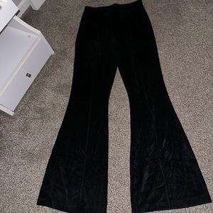 Aerie Black Flare Sweatpants